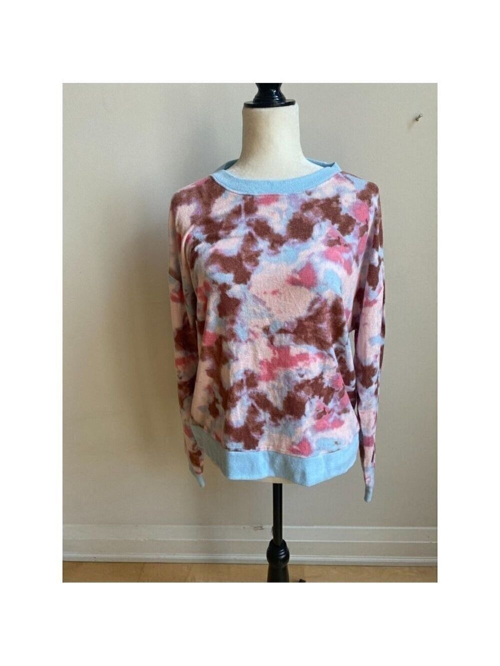 ABOUND BNWOT tie dye crew neck sweatshirt women sz Small NEW